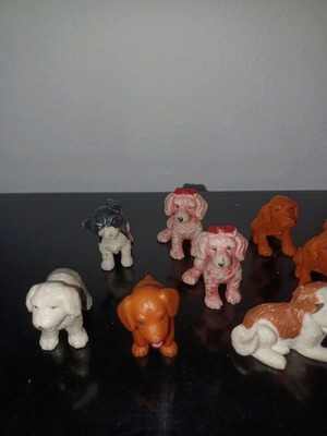 Dog figures used, pack