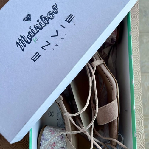 Mairi Boo for Envie pink sandals like new, size 42
