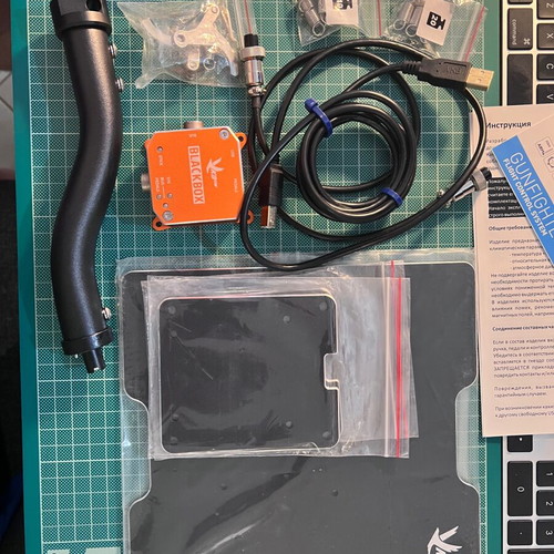 Joystick KG12 Gen.1 Grip with Gunfighter Mk.II and Desk Mount like new