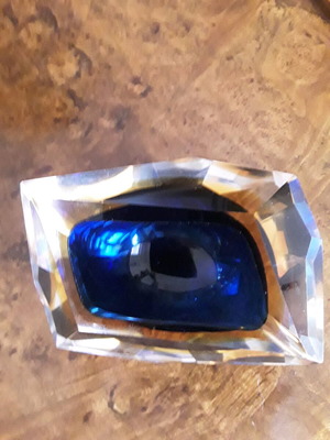 Murano ashtray used with small chip