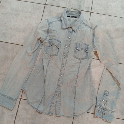 Denim shirt size S, like new