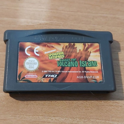 Gameboy Advance Spongebob Battle For Volcano Island μεταχειρισμένο