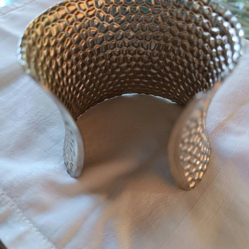 Cuff bracelet spyrilato new silver unworn