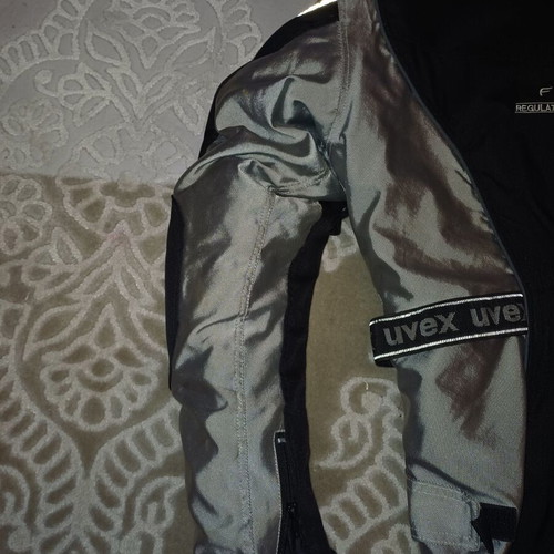Uvex fabric motorcycle jacket used