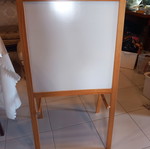 Ikea MÅLA Easel like new with wooden frame and double-sided board