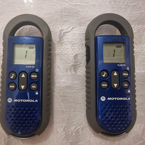Motorola walkie talkie used, set of 2