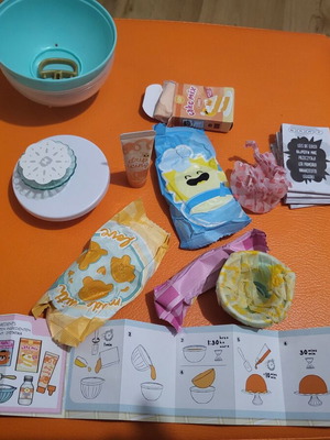 Miniverse Mini Dinner Tiger Cake new with preparation instructions
