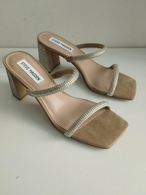 Steve Madden mules καινούργια, νούμερο 36, μπεζ