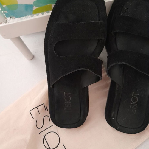 Esiot sandals new, size 38, black