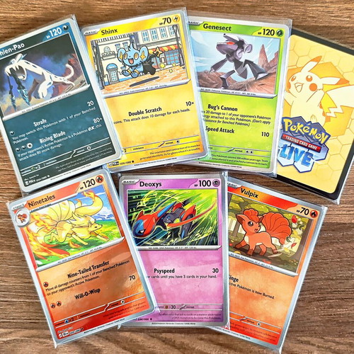 Pokemon Card Bundle Mint Condition 53 Cards from PLF, POR, CRI