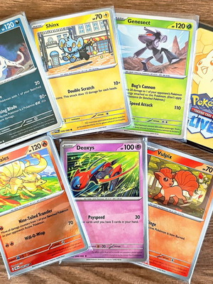 Pokemon Card Bundle Mint Condition 53 Cards from PLF, POR, CRI
