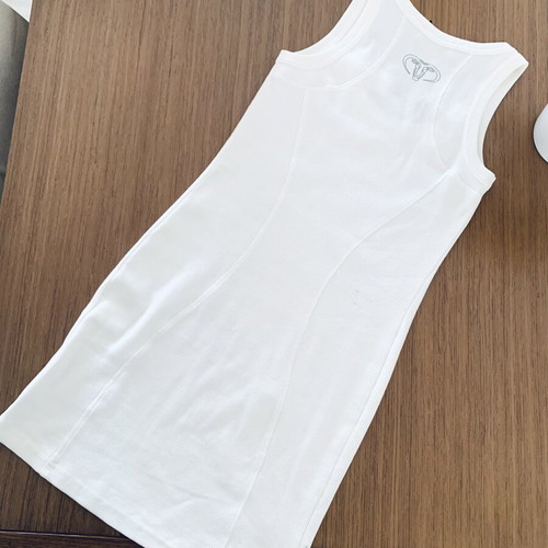 Stelios Koudounaris short white dress new, size S