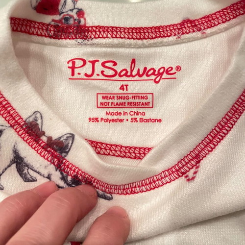 P.J. Salvage Christmas pajamas new, set of 4, USA