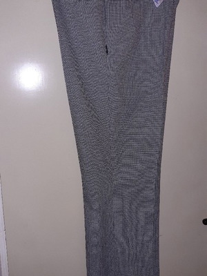 Панталон за бременни Premaman номер 42 нов, малък черно-бял каре