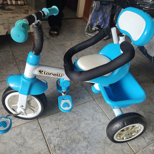Lorelli children's tricycle bike blue like new