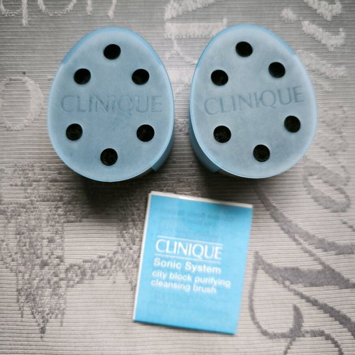 Sonic System City Block Purifying Cleansing Brush Heads new, 2 pieces
