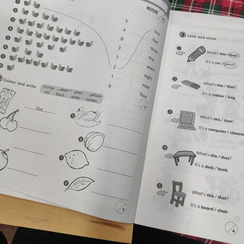 Smart Junior A & B Test Booklet like new, English