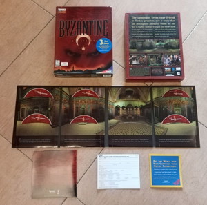 BYZANTINE : THE BETRAYAL (1997) (PC ADVENTURE GAME CD-ROM)