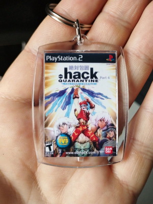 Hack Part 4 Quarantine The Final Chapter PS2 keychain