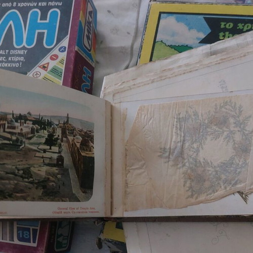 Jerusalem album with landscapes and flowers used, 1930s
