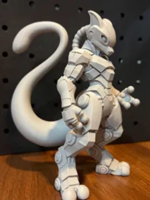 Mewto Figurine new, printed