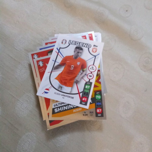 Euro 2024 cards new, pack of 35 pieces