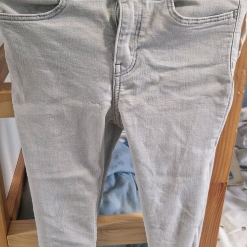 Skinny gray jeans like new