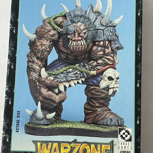 Warzone Dark Legion Bio-Giant miniature used, collectible by Target Games
