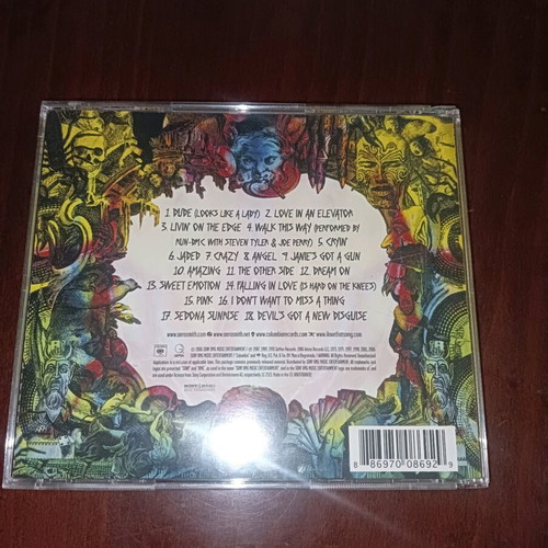 The Very Best Of Aerosmith Devil's Got A New Disguise CD like new