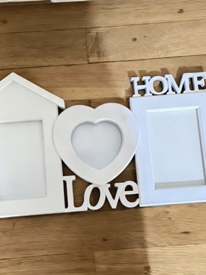 Photo frame wall-mounted like new