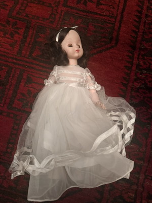 Vintage Madame Alexander Snow White Doll used, rare 1960s Greek import