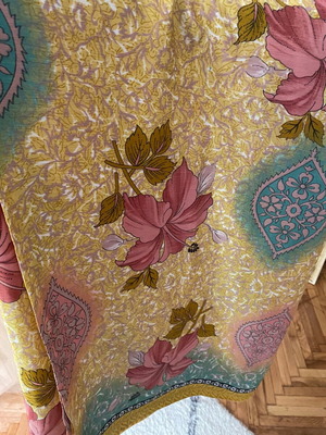 Hibiscus Silk Pareo Pink New