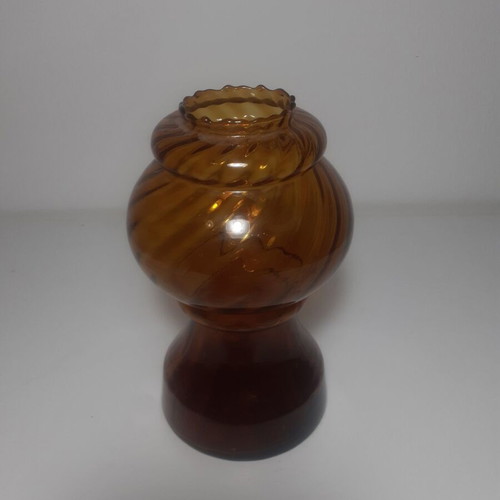 Decorative glass vase vintage used