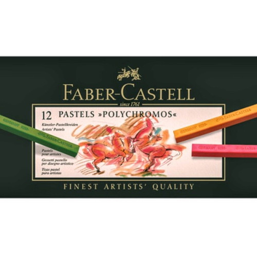 Faber-Castell Polychromos Pastels Set of 12 New