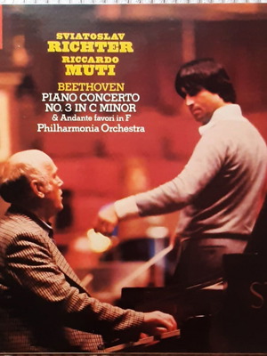 Beethoven Piano Concerto No 3 LP like new, EMI/HMV 1978