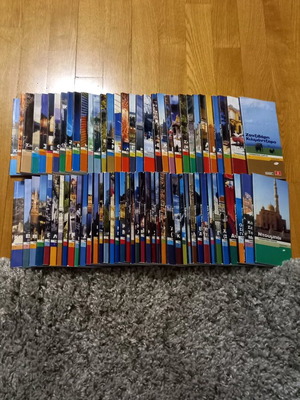 Lonely Planet Travel Guide Booklets new, set of 73 vintage editions