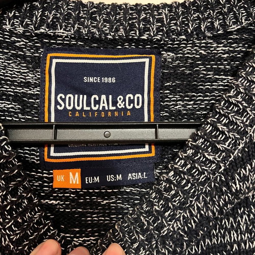 Soulcal n’ s Co men's dark grey sweater size Medium used