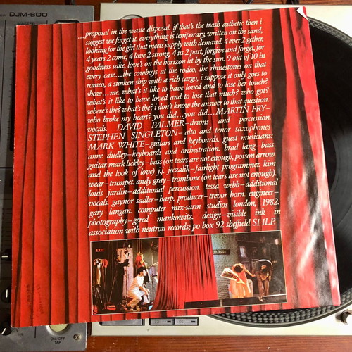 ABC The Lexicon Of Love vinyl LP album used, pop