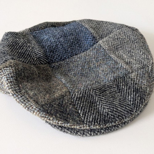 Glen Appin of Scotland wool patchwork flat cap Medium like new
