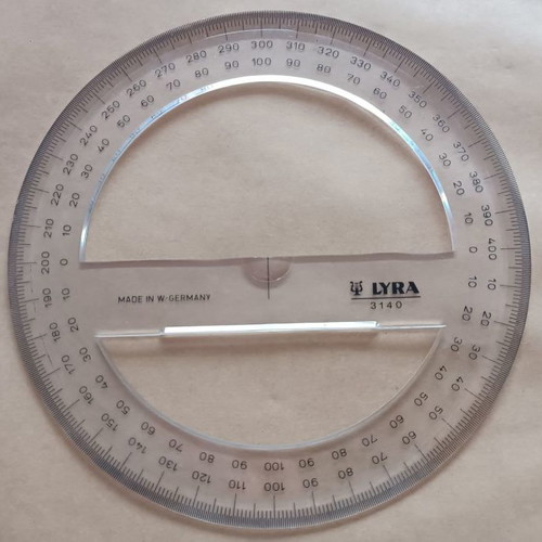 Geometric precision instruments set of 3 LYRA ORLOW new