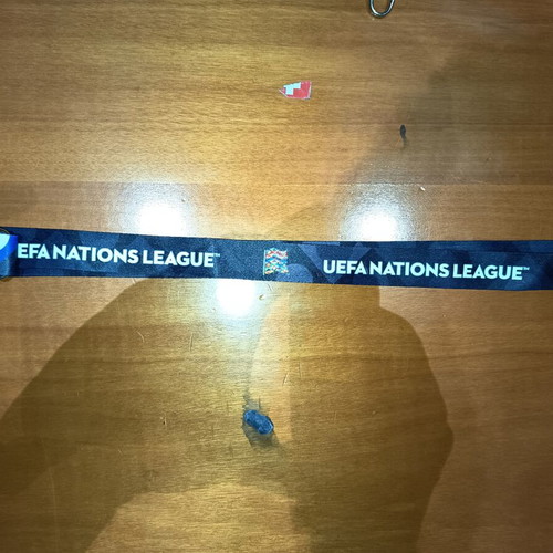 Uefa Nations League collectible lanyard like new