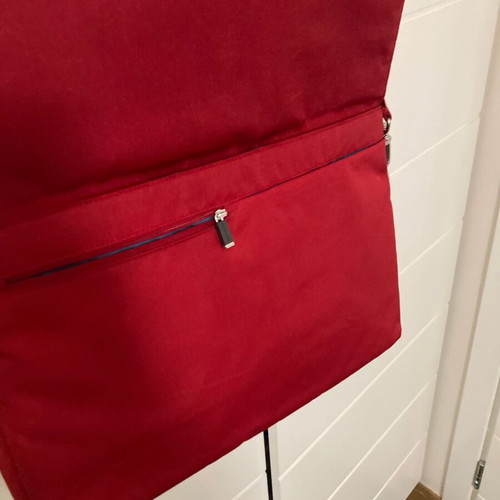 Moleskine laptop bag red used