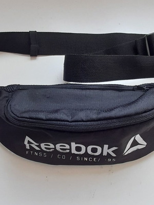Чанта за кръста Reebok банан като нова, черна с два отделения