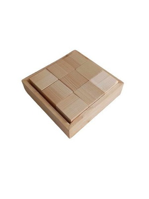 Ξύλινοι κύβοι 4,5x4,5cm (9 τεμ.)