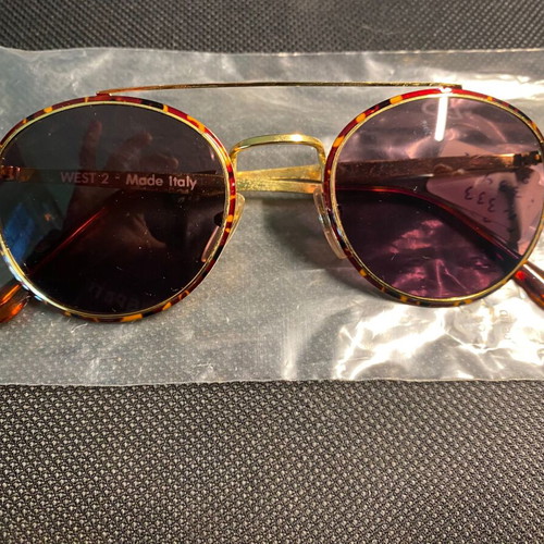 Saint Louis sunglasses new, Italian, brown and gold