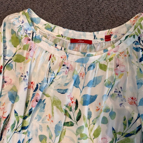 S.Oliver blouse like new, very airy, size S