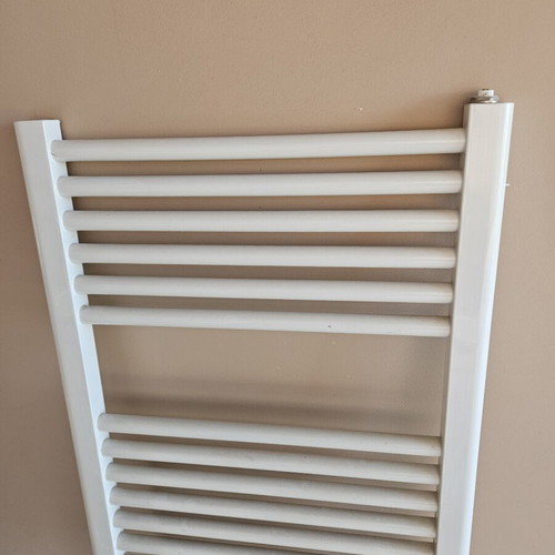 Bathroom towel warmer 180x50 cm like new, white