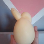 Soy candle used, aromatic