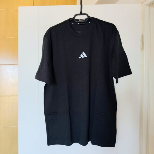 Adidas men's sports t-shirt size L new black