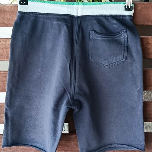 Mango boys' shorts like new, size 9-10 years, navy cotton